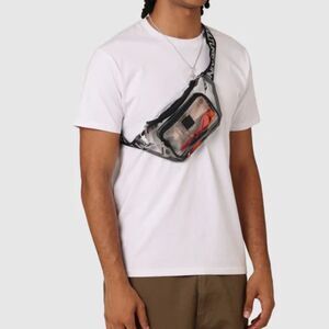 CK FESTIVAL SIDE BAG NWT Clear Fanny Over Shoulder